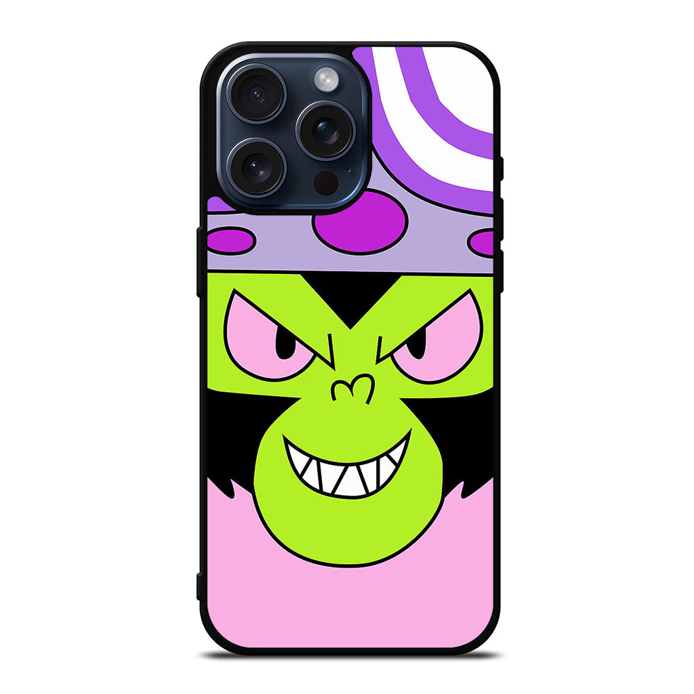 MOJO JOJO THE POWERPUFF GIRLS FACE iPhone 15 Pro Max Case Cover
