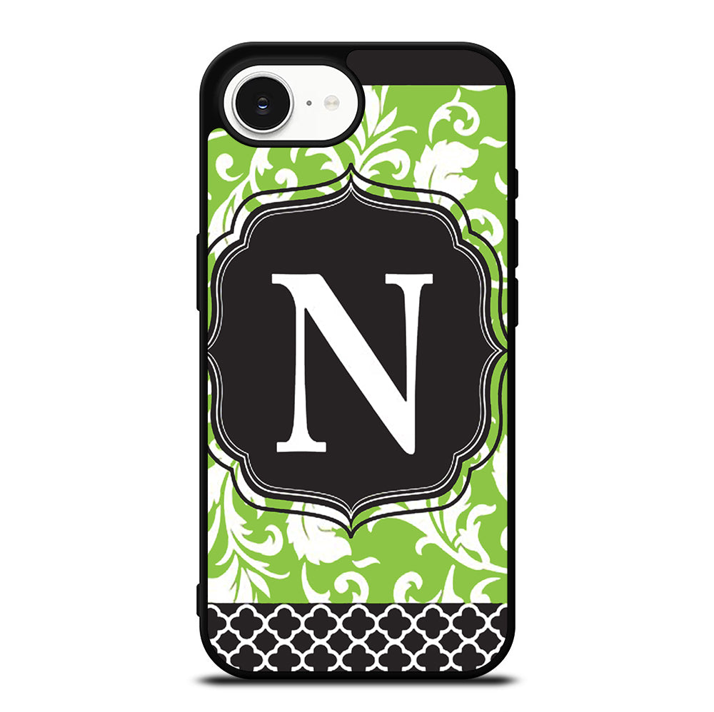 MONOGRAM GARDEN FLAG iPhone 16e Case Cover