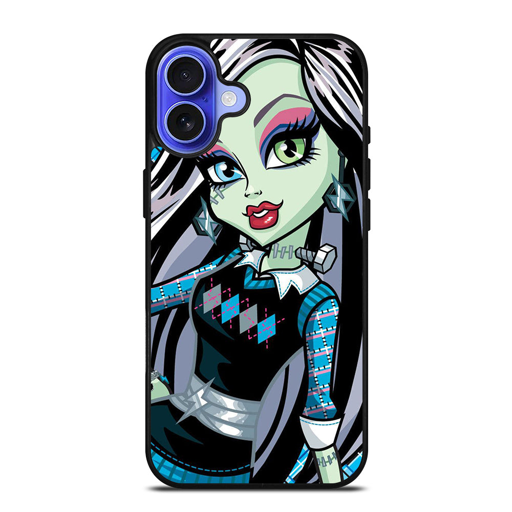 MONSTER HIGH DOLL FRANKIE STEIN ART iPhone 16 Case Cover