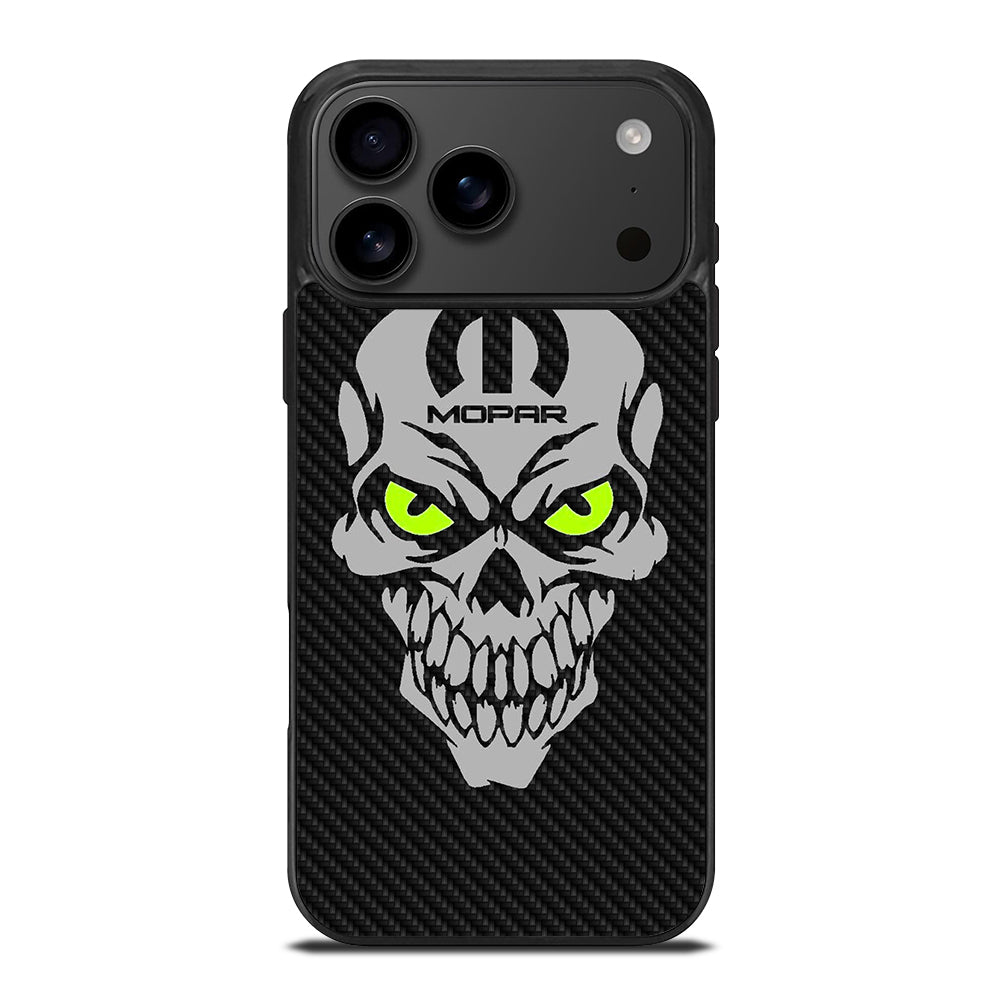 MOPAR SKULL CARBON iPhone 17 Pro Max Case Cover