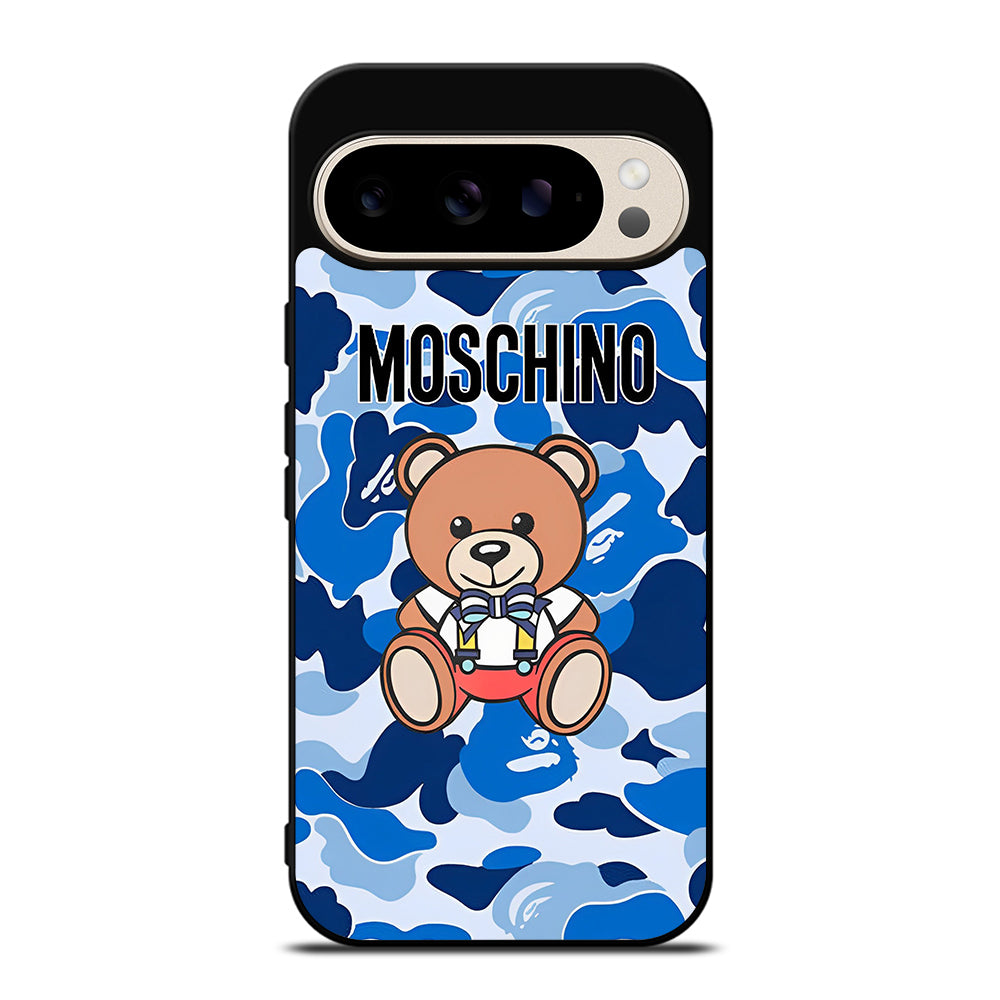 MOSCHINO TEDDY BEAR CAMO Google Pixel 9 Pro Case Cover