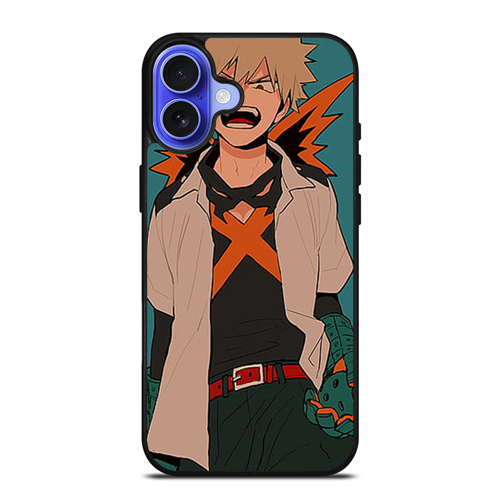 MY HERO ACADEMIA ANIME BAKUGOU iPhone 16 Case Cover