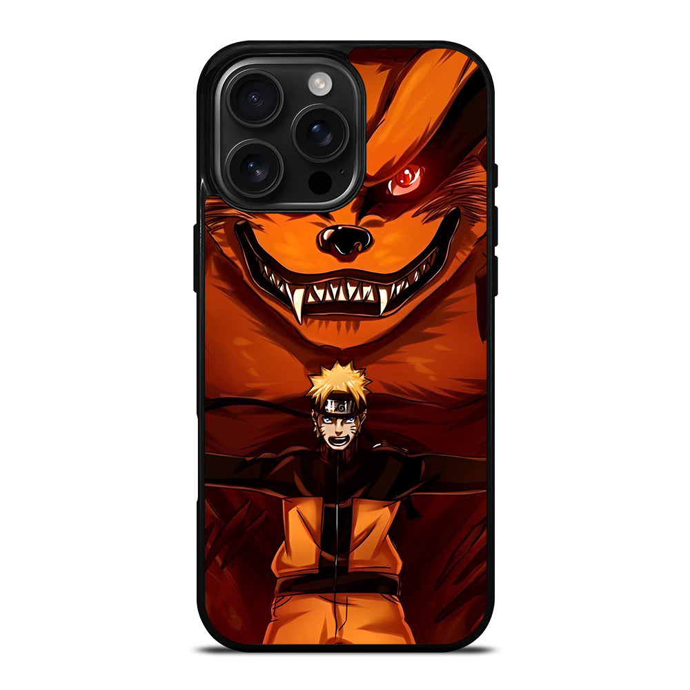 NARUTO AND KURAMA iPhone 16 Pro Max Case Cover