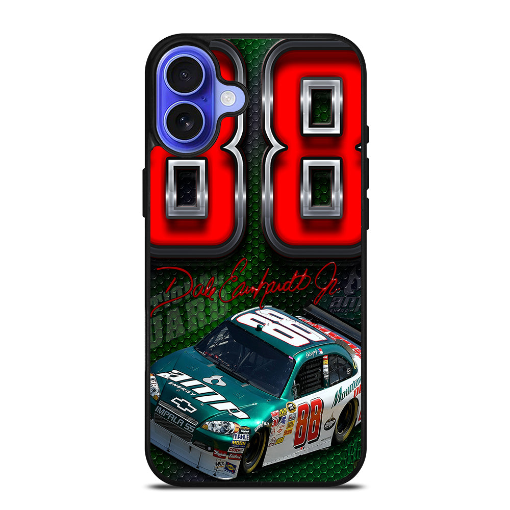 NASCAR 88 DALE EARNHARDT JR 3 iPhone 16 Case Cover