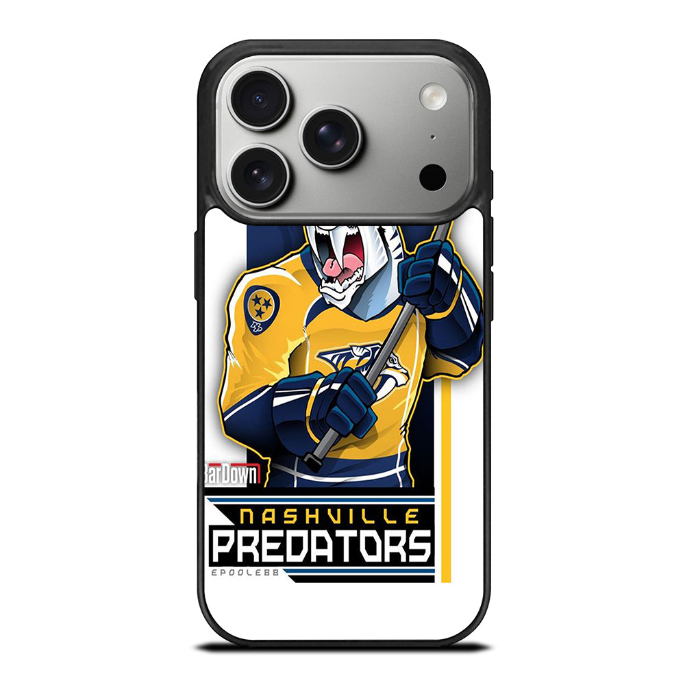 NASHVILLE PREDATORS HOCKEY 1 iPhone 17 Pro Case Cover