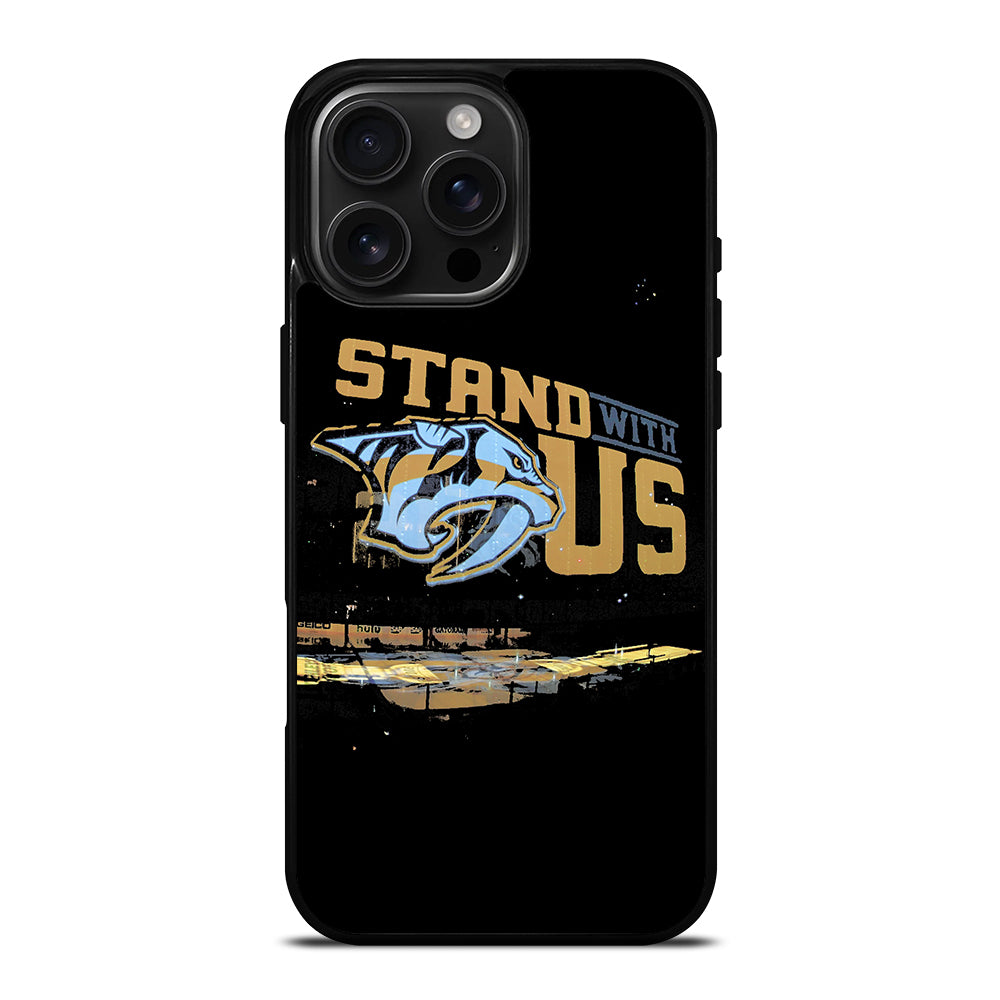 NASHVILLE PREDATORS HOCKEY 3 iPhone 16 Pro Max Case Cover