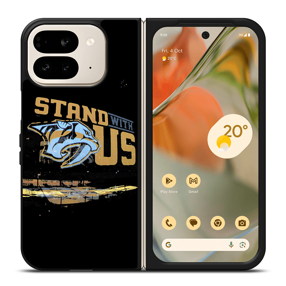 NASHVILLE PREDATORS HOCKEY 3 Google Pixel 9 Pro Fold Case Cover
