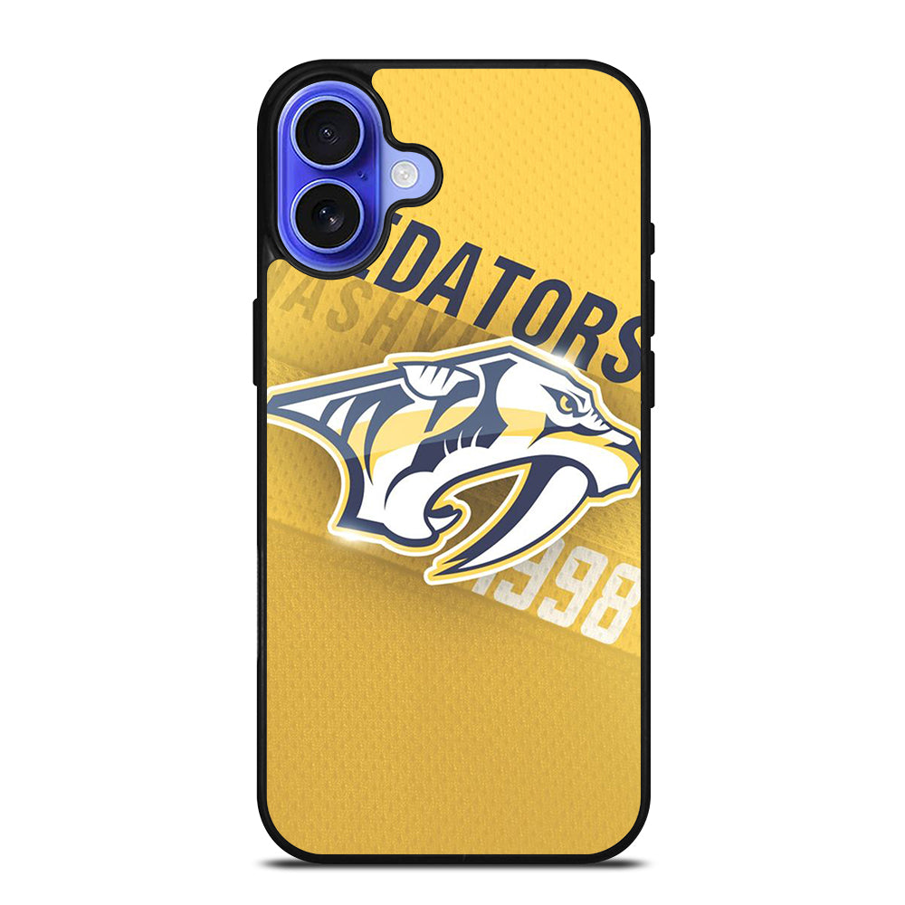 NASHVILLE PREDATORS LOGO NHL iPhone 16 Case Cover