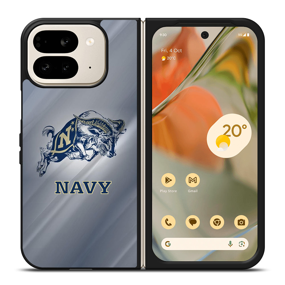 NAVY MIDSHIPMEN LOGO NFL Google Pixel 9 Pro Fold Case Cover