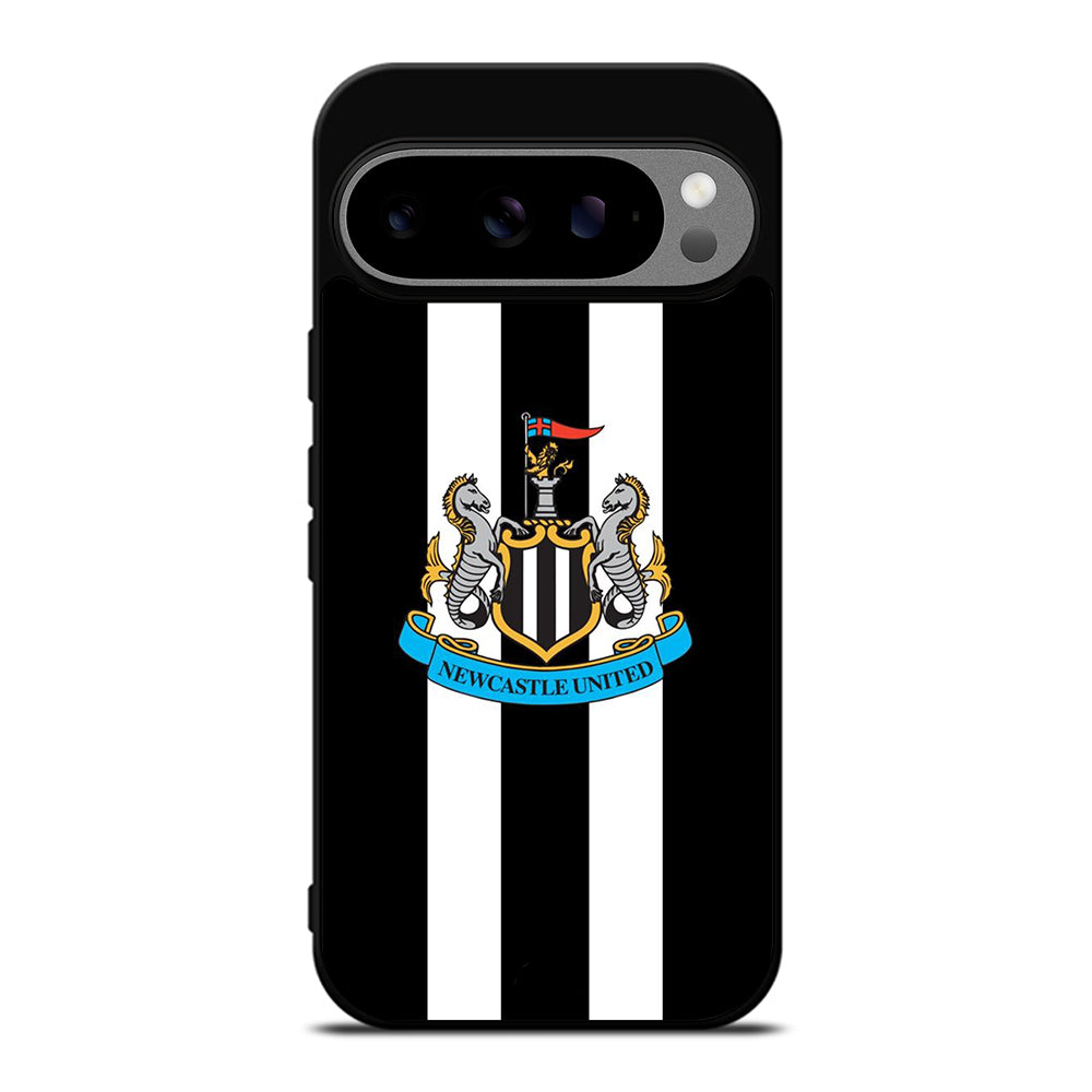 NEWCASTLE UNITED FOOTBALL STRIPE LOGO Google Pixel 9 Pro XL Case Cover