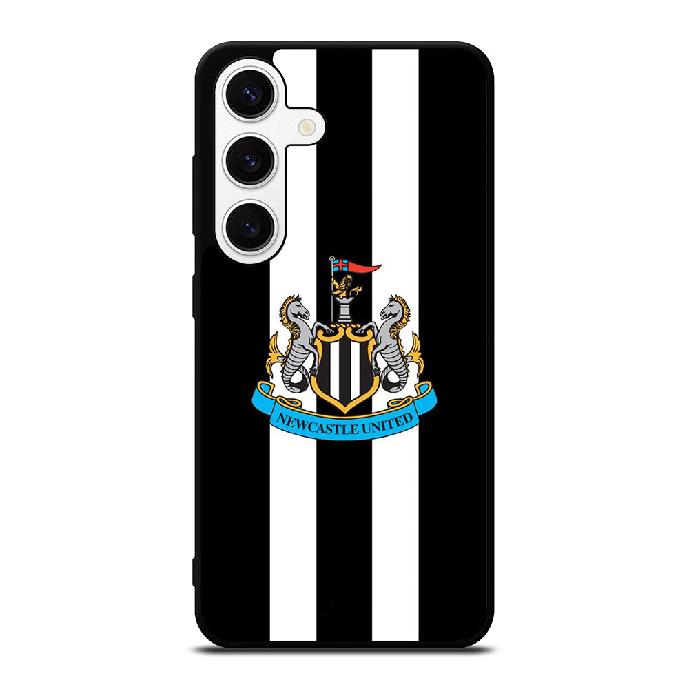 NEWCASTLE UNITED FOOTBALL STRIPE LOGO Samsung Galaxy S24 Case Cover