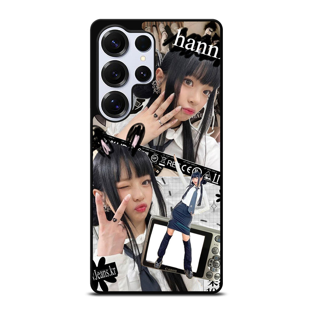 NEWJEANS HANNI KPOP COLLAGE Samsung Galaxy S25 Ultra Case Cover
