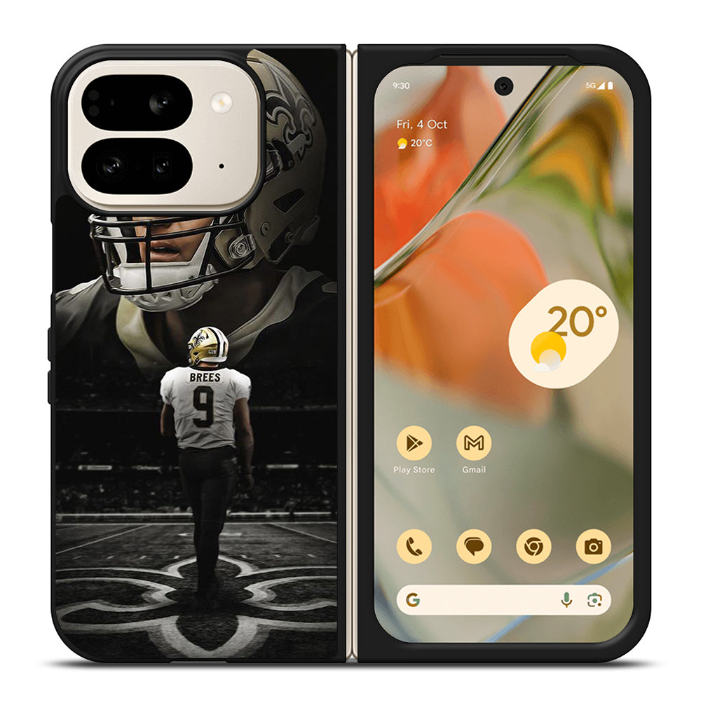 NEW ORLEANS SAINTS DREW BREES NFL Google Pixel 9 Pro Fold Case Cover