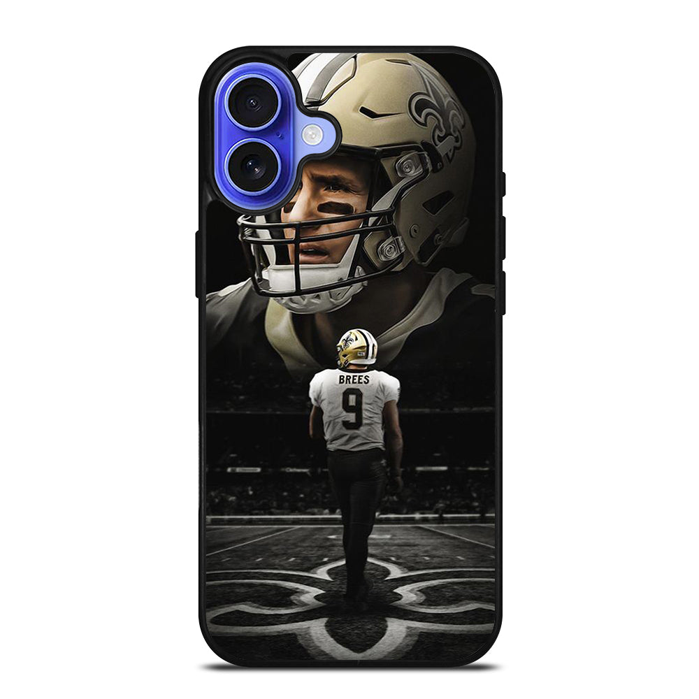 NEW ORLEANS SAINTS DREW BREES NFL iPhone 16 Case Cover