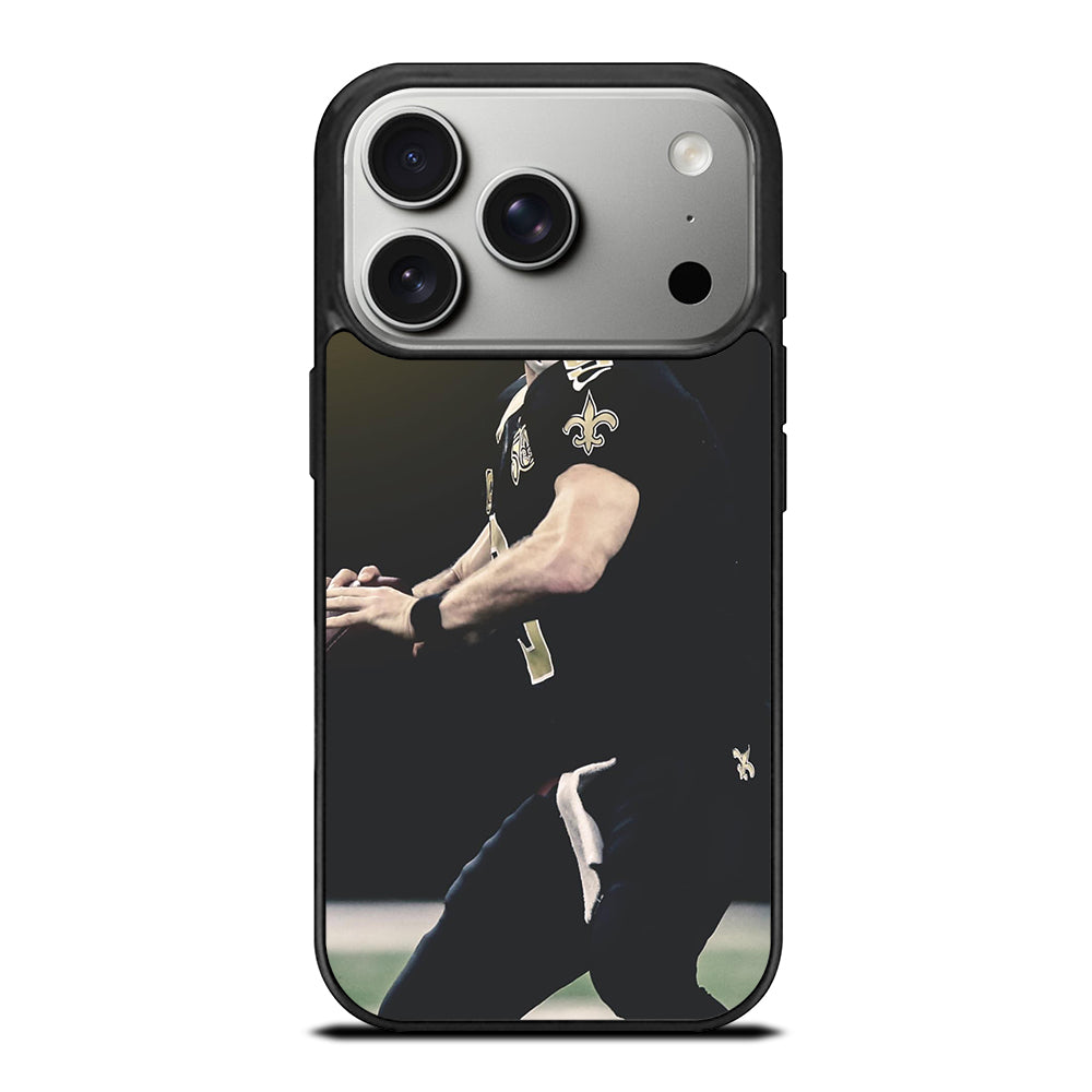 NEW ORLEANS SAINTS DREW BREES PLAYER iPhone 17 Pro Case Cover