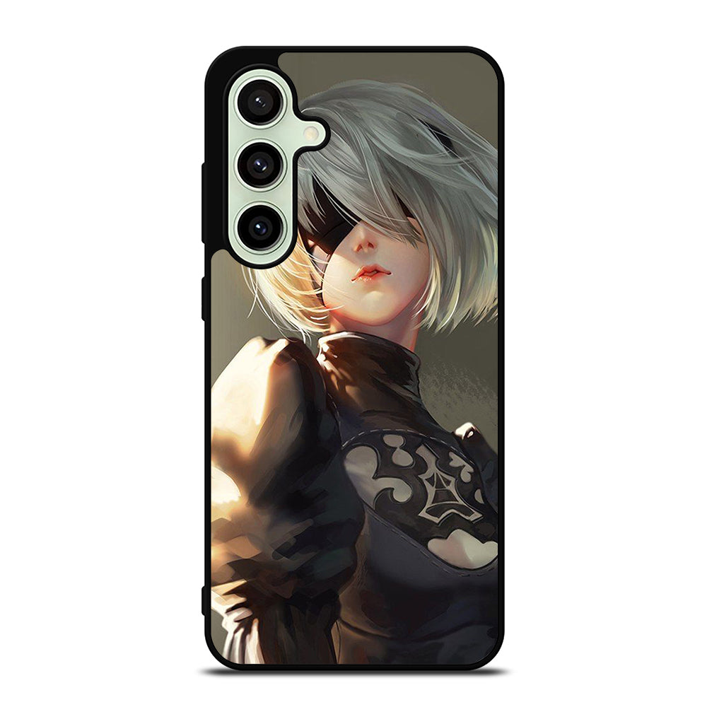NIER AUTOMATA 2B FACE ANIME Samsung Galaxy S24 FE Case Cover