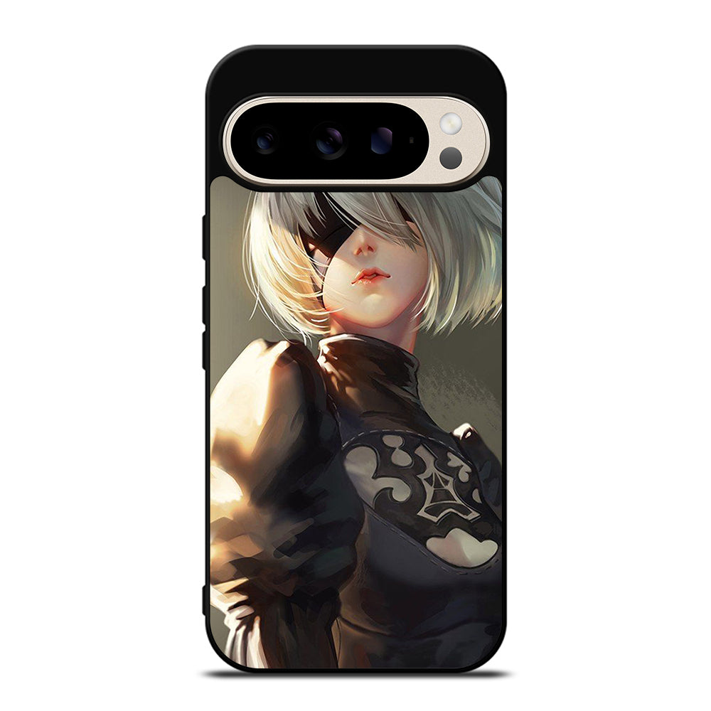 NIER AUTOMATA 2B FACE ANIME Google Pixel 9 Pro Case Cover