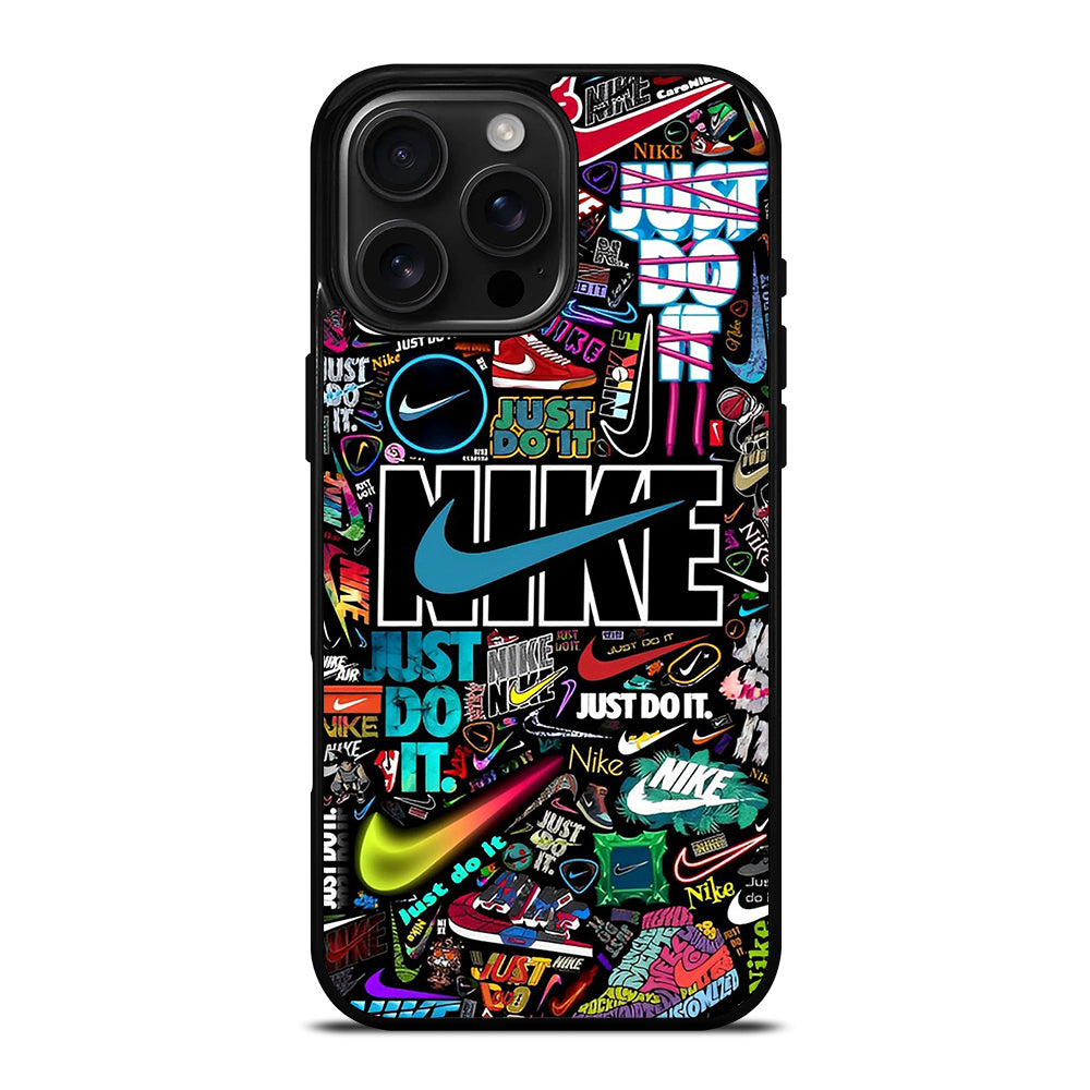 NIKE LOGO PATTERN iPhone 16 Pro Max Case Cover