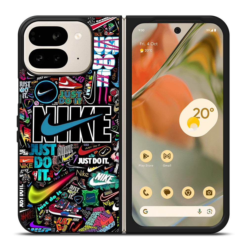 NIKE LOGO PATTERN Google Pixel 9 Pro Fold Case Cover