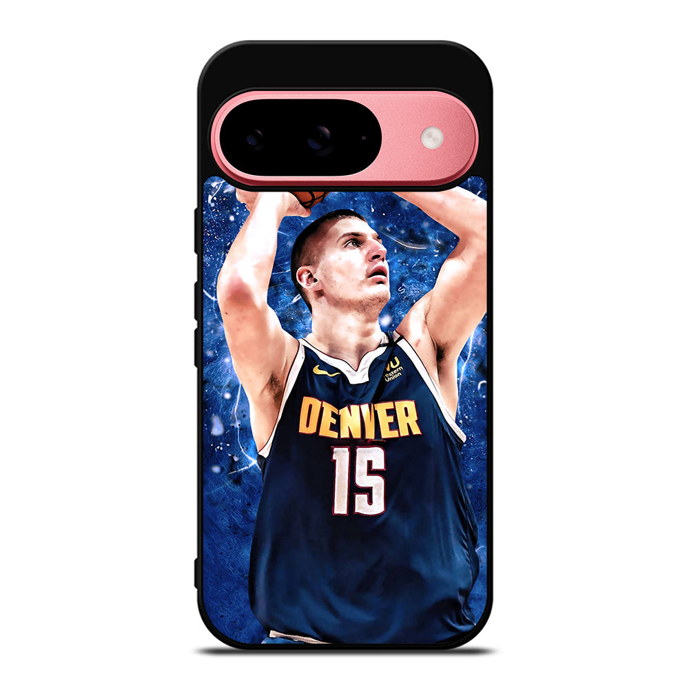 NIKOLA JOKIC DENVER NUGGETS BASKETBALL Google Pixel 9 Case Cover