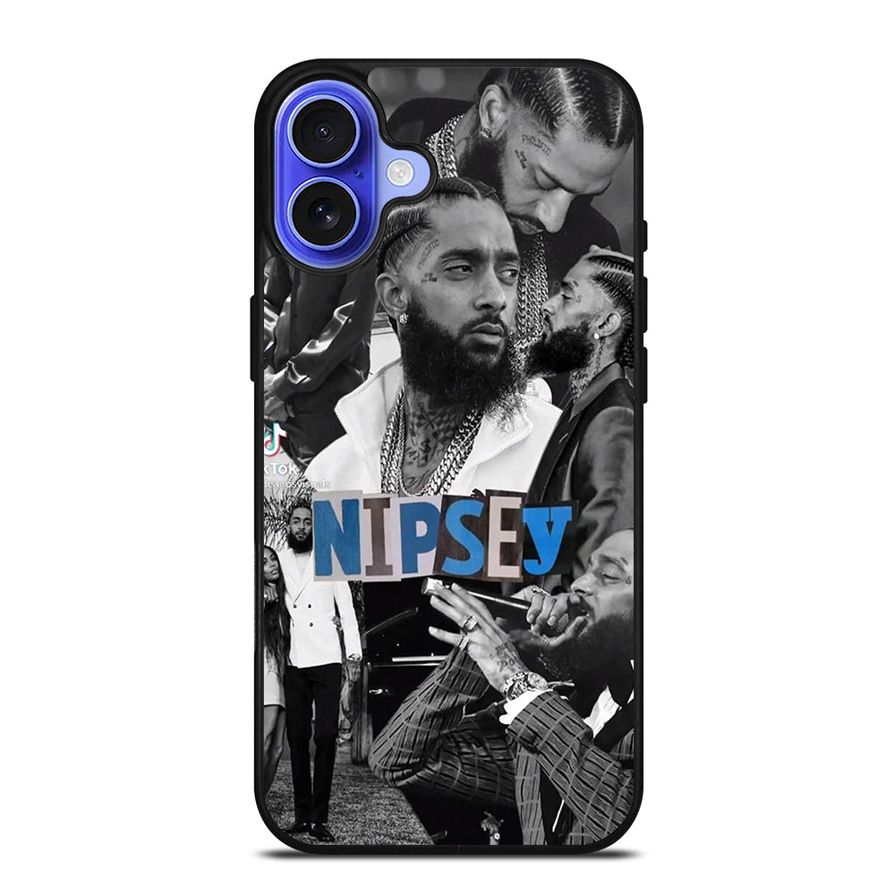 NIPSEY HUSSLE COLLAGE 2 iPhone 16 Case Cover
