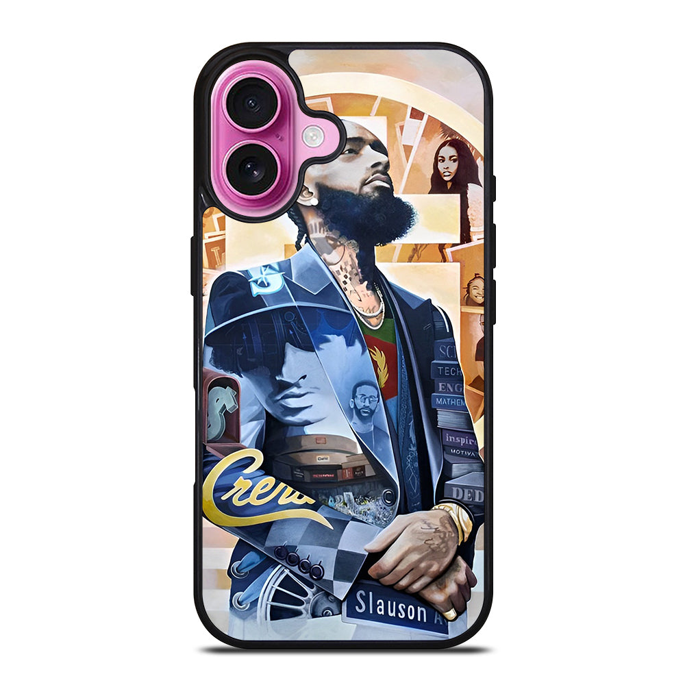 NIPSEY HUSSLE SINGER iPhone 16 Plus Case Cover