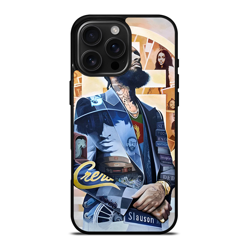 NIPSEY HUSSLE SINGER iPhone 16 Pro Max Case Cover