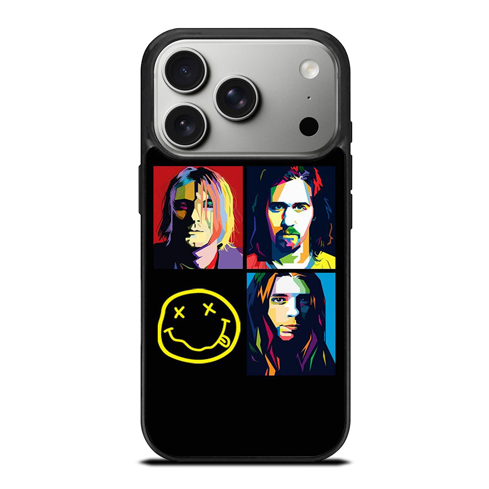 NIRVANA AMERICAN BAND iPhone 17 Pro Case Cover