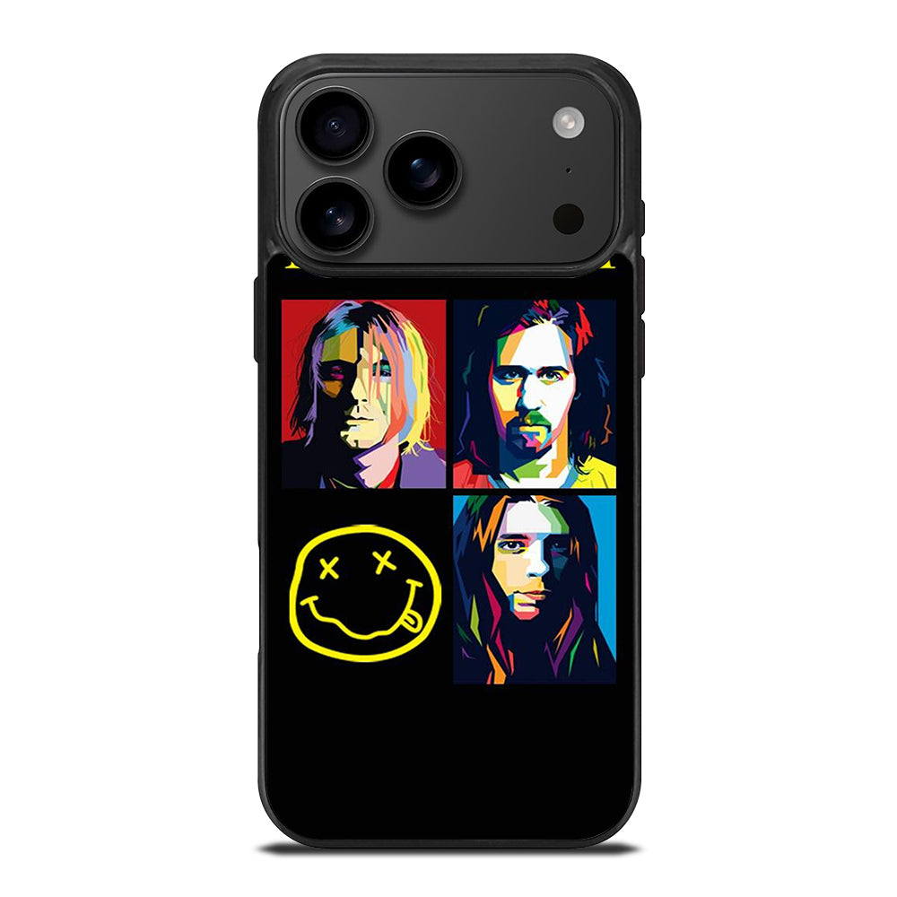 NIRVANA AMERICAN BAND iPhone 17 Pro Max Case Cover