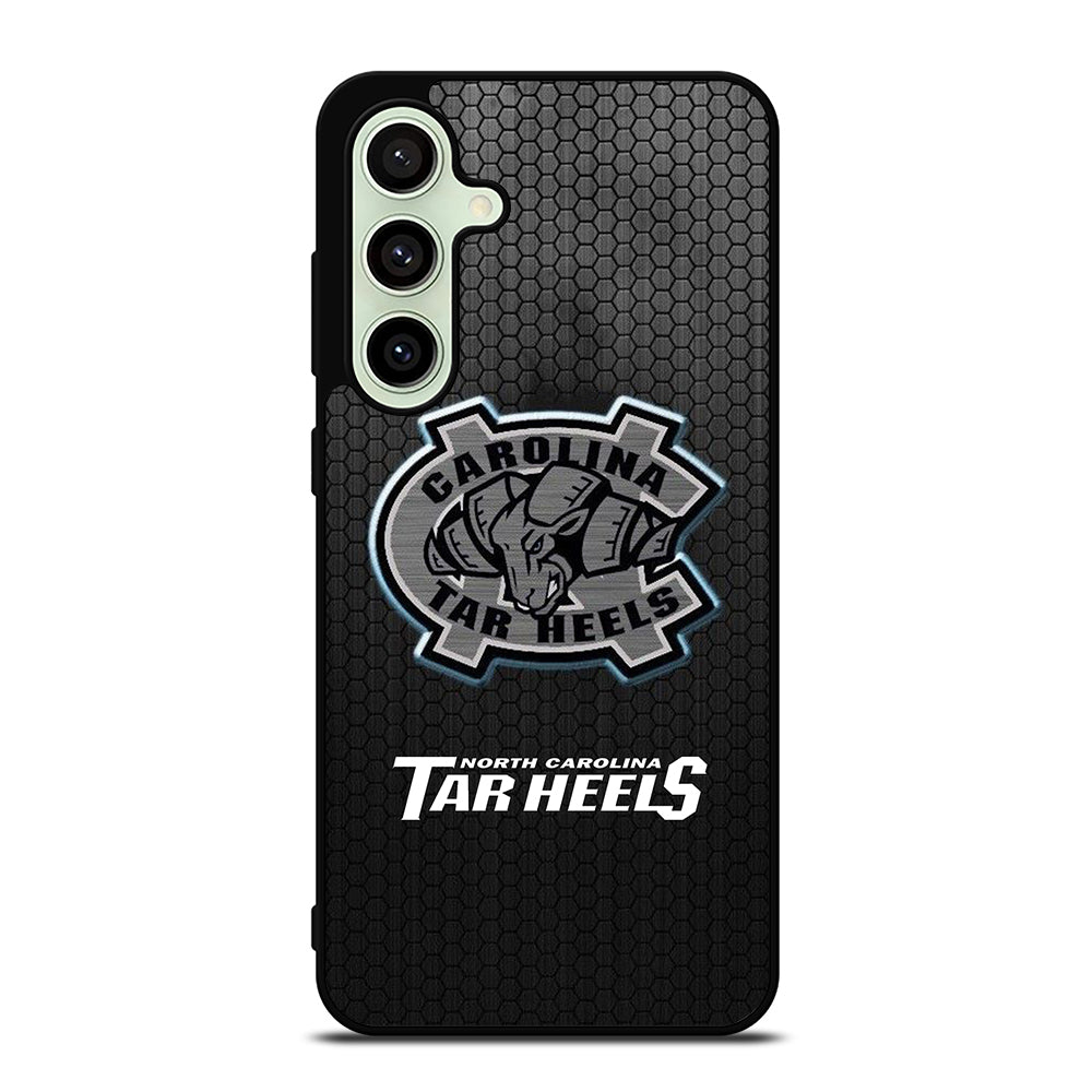 NORTH CAROLINA TAR HEELS METAL SYMBOL Samsung Galaxy S24 FE Case Cover