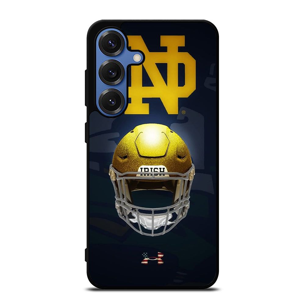 NOTRE DAME HELMET LOGO Samsung Galaxy S25 Case Cover