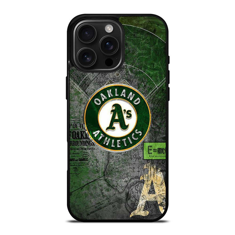 OAKLAND ATHLETICS MLB SYMBOL 2 iPhone 16 Pro Max Case Cover
