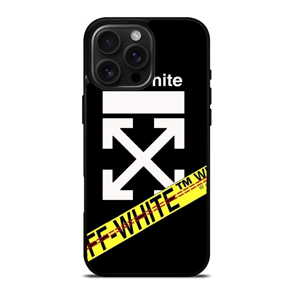 OFF WHITE iPhone 16 Pro Max Case Cover