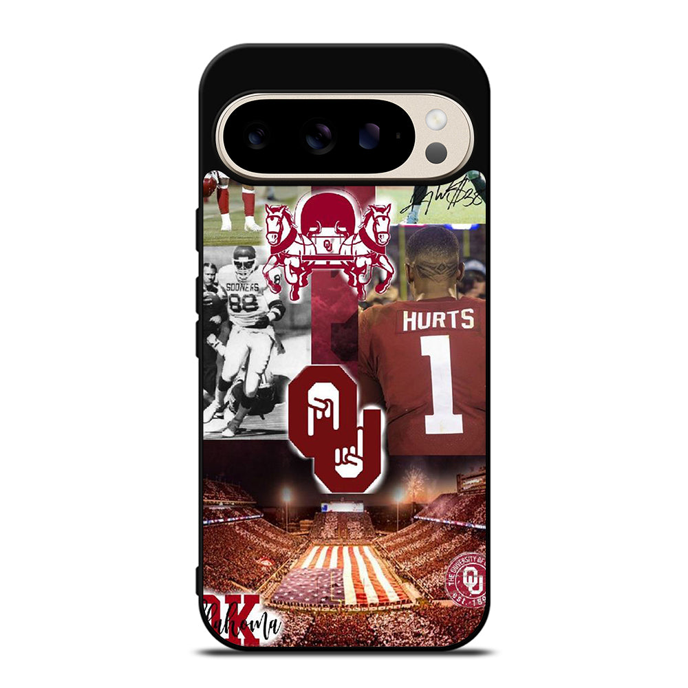 OKLAHOMA SOONERS FOOTBALL Google Pixel 9 Pro Case Cover