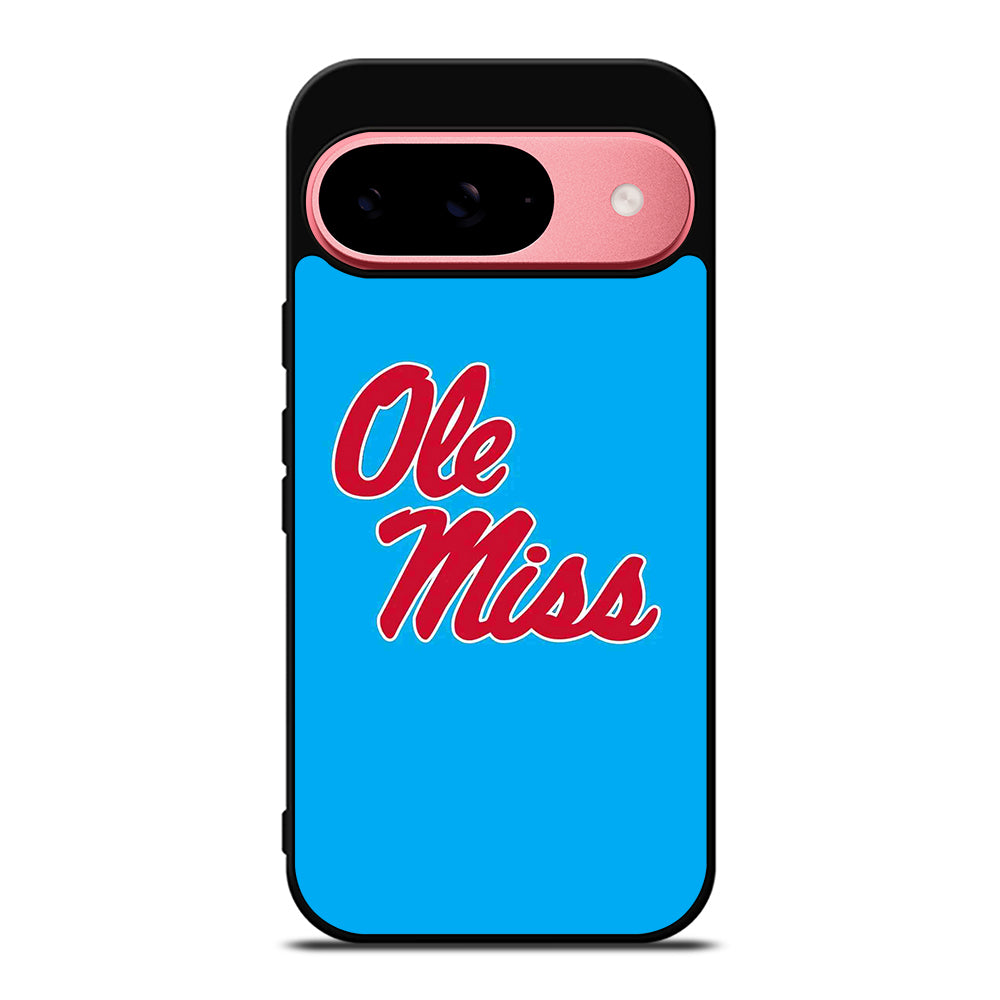 OLE MISS UNIVERSITY FOOTBALL LOGO Google Pixel 9 Case Cover