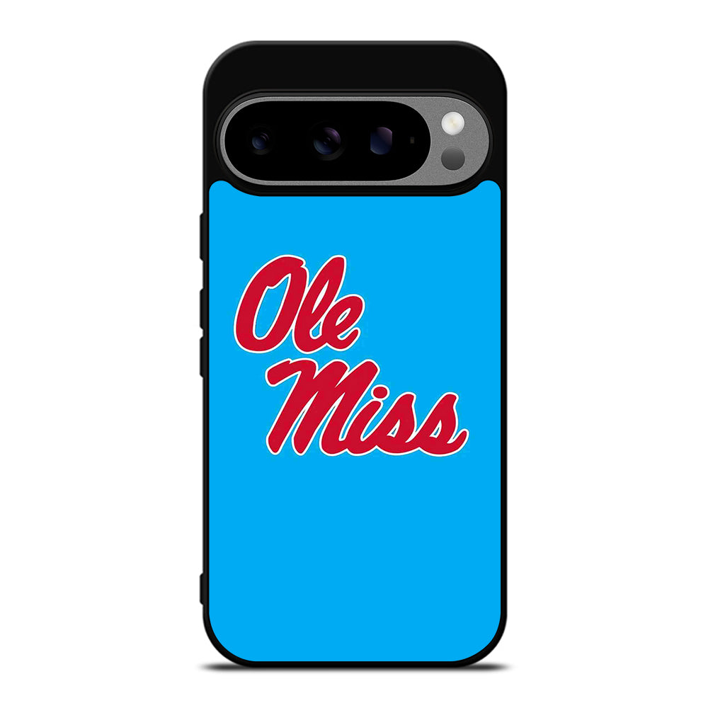 OLE MISS UNIVERSITY FOOTBALL LOGO Google Pixel 9 Pro XL Case Cover