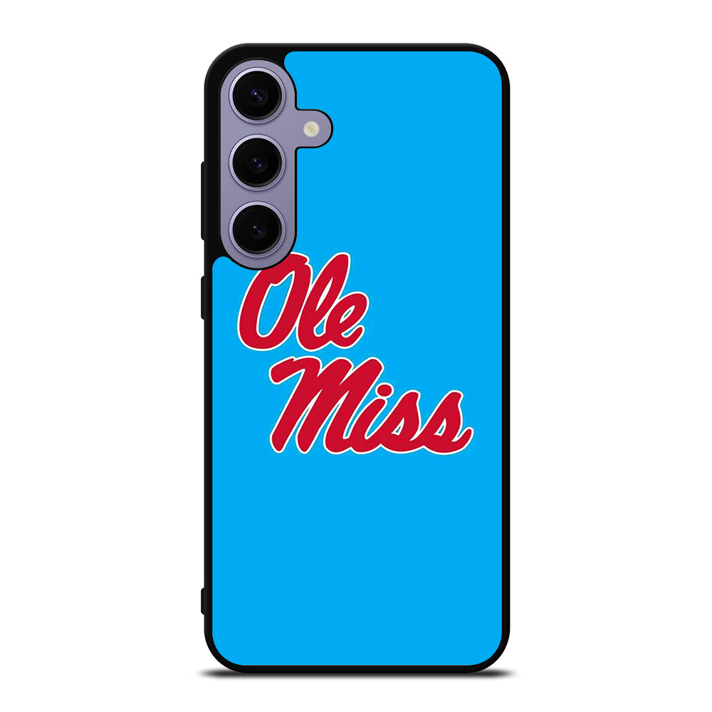 OLE MISS UNIVERSITY FOOTBALL LOGO Samsung Galaxy S24 Plus Case Cover