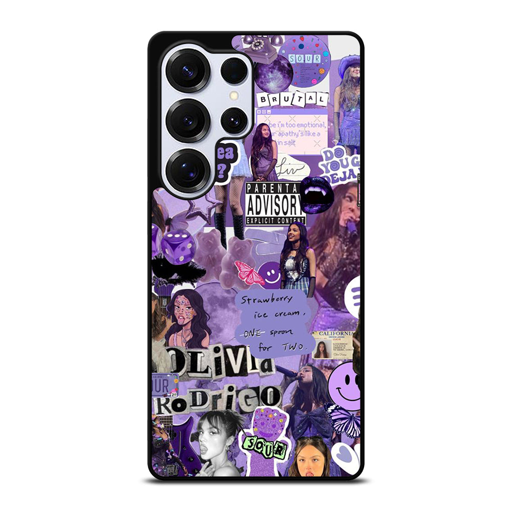 OLIVIA RODRIGO COLLAGE Samsung Galaxy S26 Ultra Case Cover