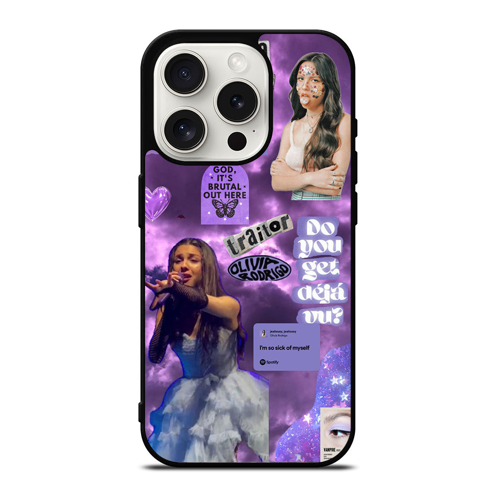OLIVIA RODRIGO LYRIC iPhone 15 Pro Case Cover
