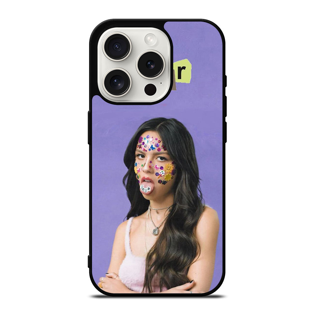 OLIVIA RODRIGO SOUR iPhone 15 Pro Case Cover