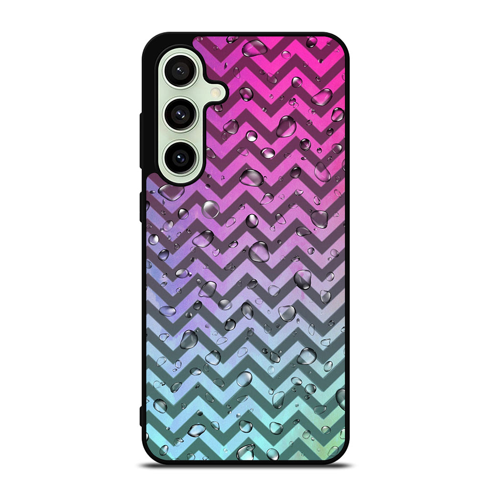 OMBRE PASTEL CHEVRON 4 Samsung Galaxy S24 FE Case Cover