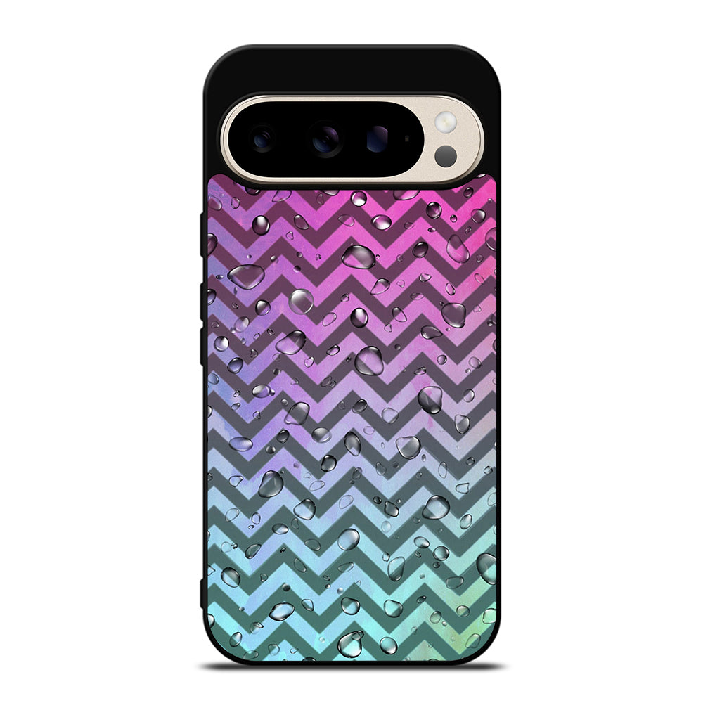 OMBRE PASTEL CHEVRON 4 Google Pixel 9 Pro Case Cover