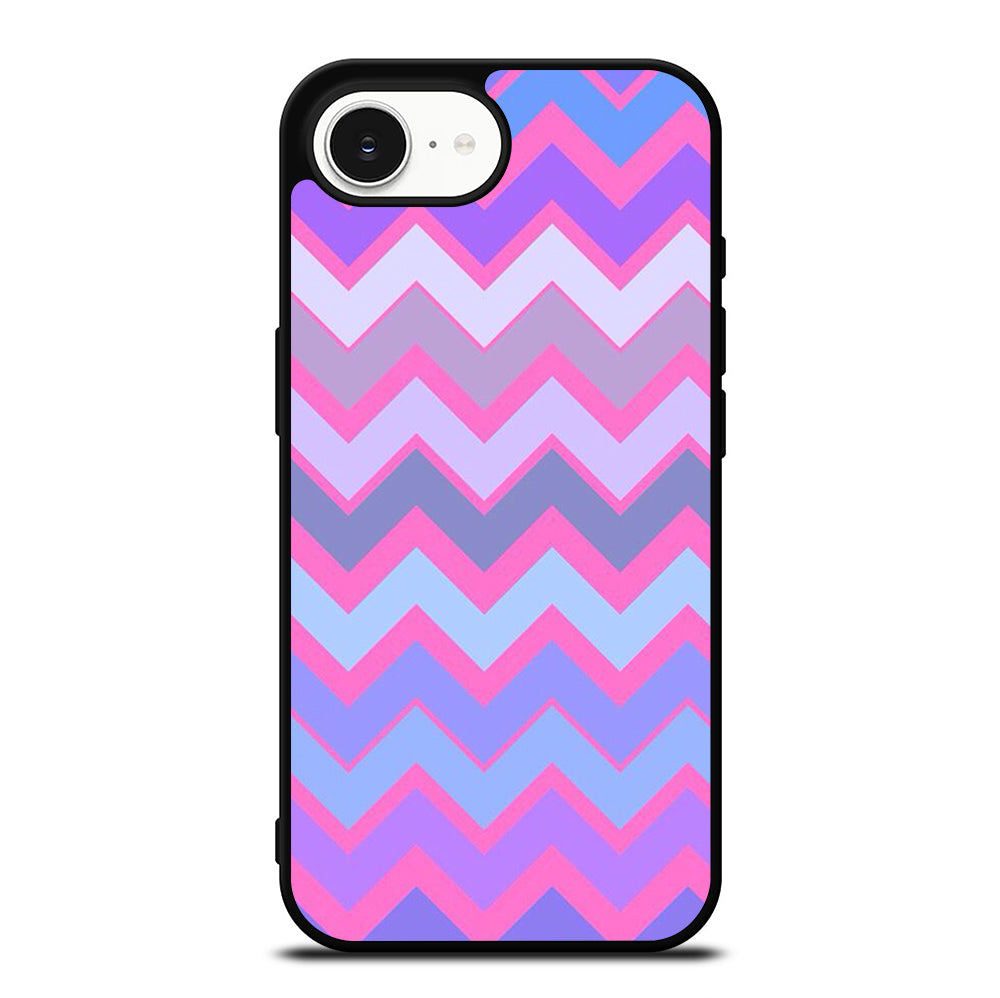 OMBRE PASTEL CHEVRON 5 iPhone 16e Case Cover