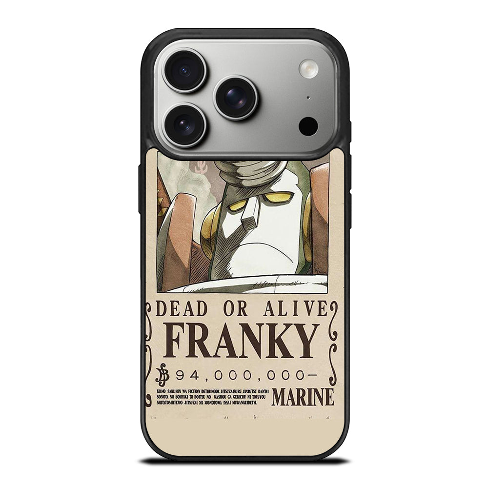 ONE PIECE FRANKY WANTED iPhone 17 Pro Case Cover