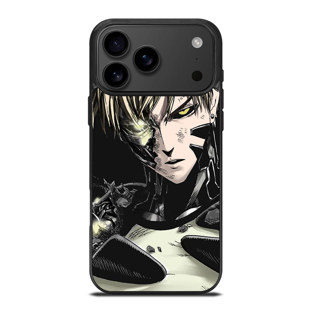 ONE PUNCH MAN GENOS DAMAGED iPhone 17 Pro Max Case Cover