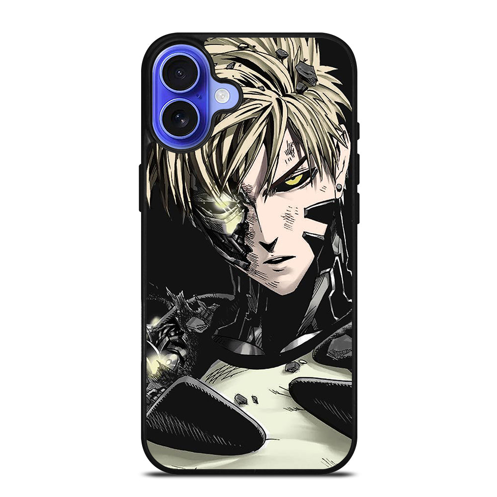 ONE PUNCH MAN GENOS DAMAGED iPhone 16 Case Cover
