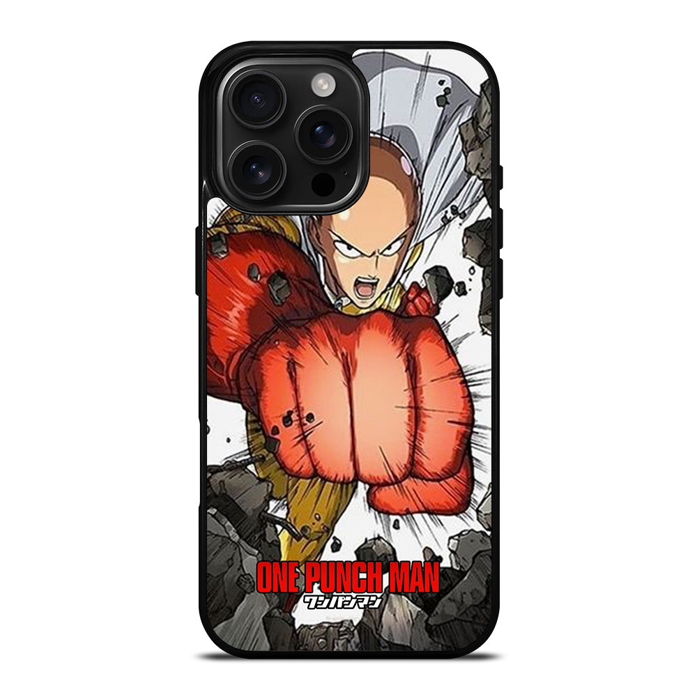 ONE PUNCH MAN SAITAMA 3 iPhone 16 Pro Max Case Cover