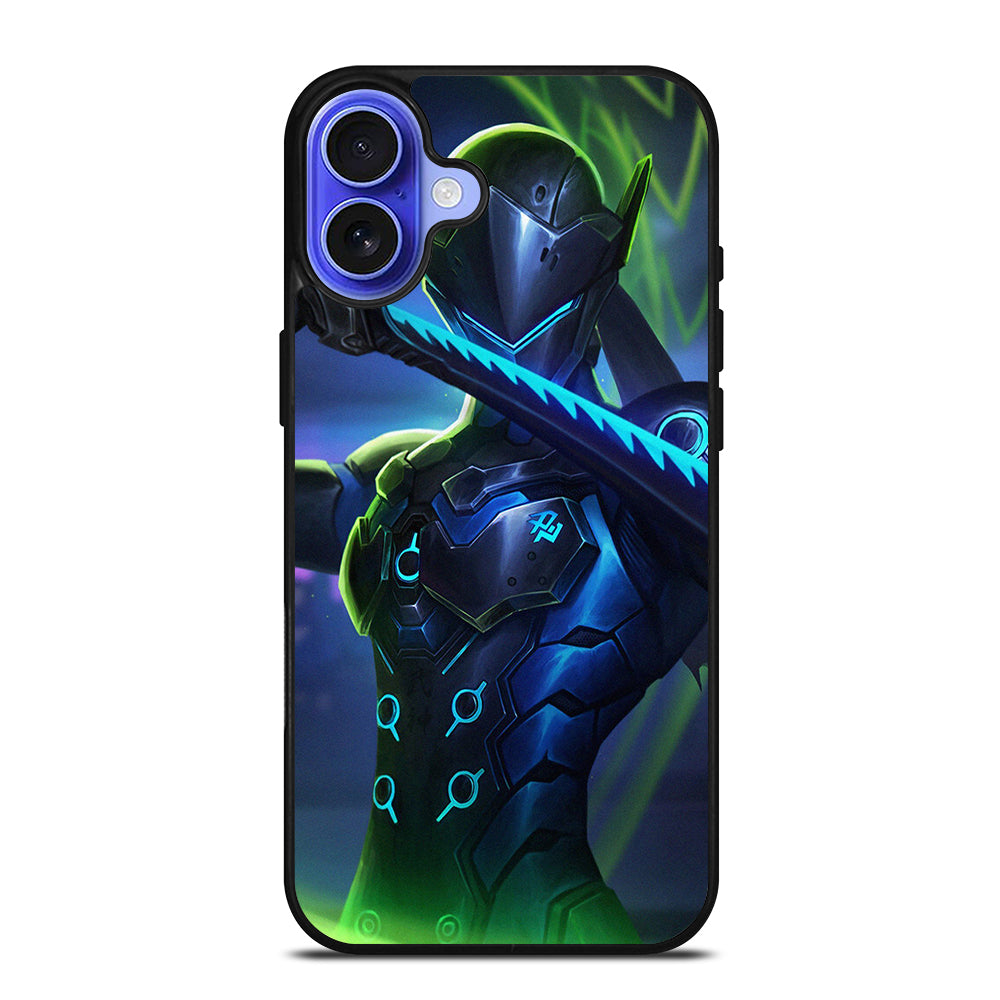 OVERWATCH GENJI ART iPhone 16 Case Cover