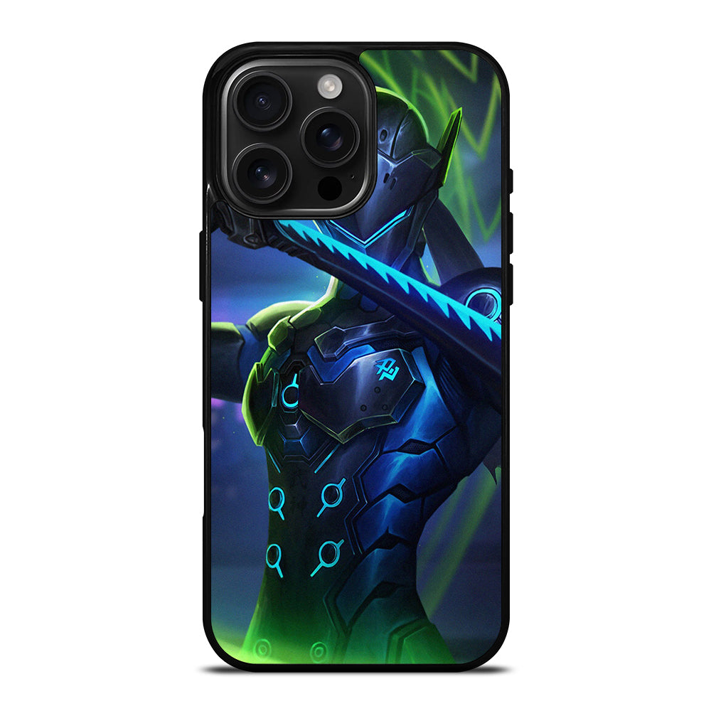 OVERWATCH GENJI ART iPhone 16 Pro Max Case Cover