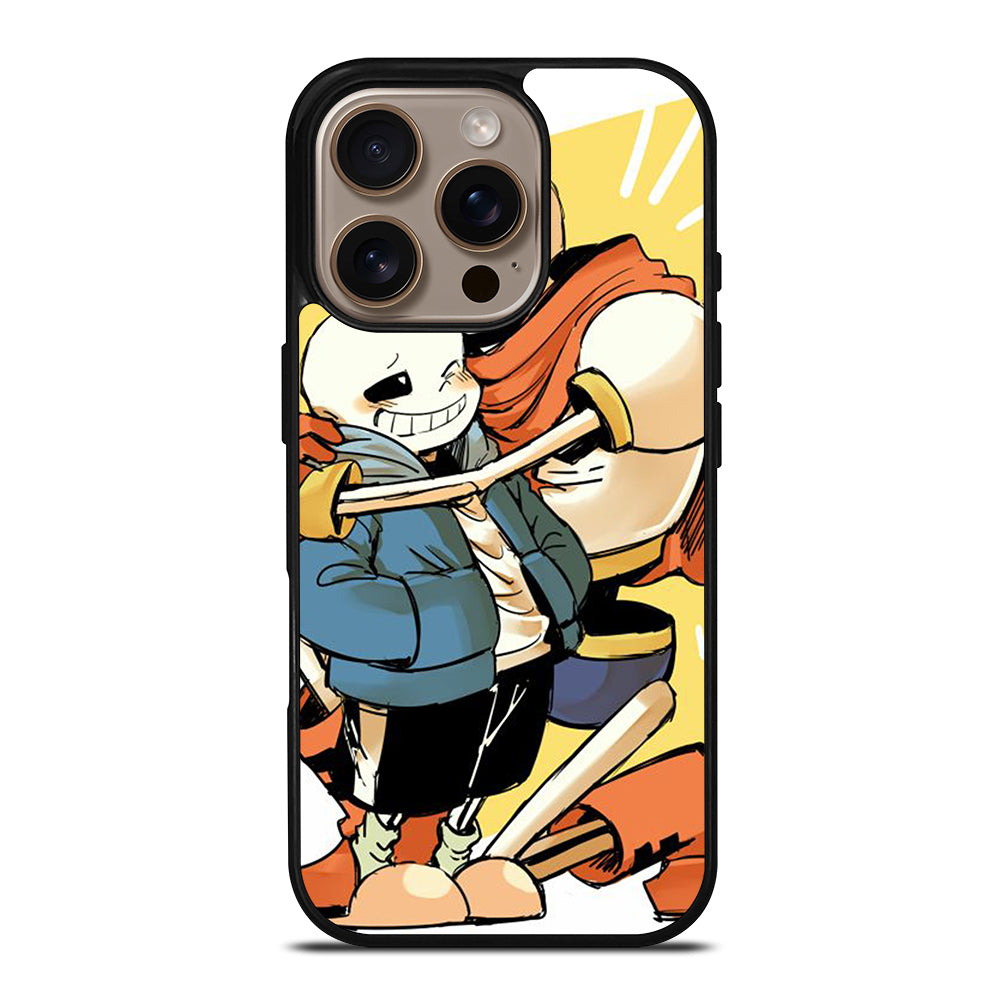 PAPYRUS AND SANS UNDERTALE 3 iPhone 16 Pro Case Cover